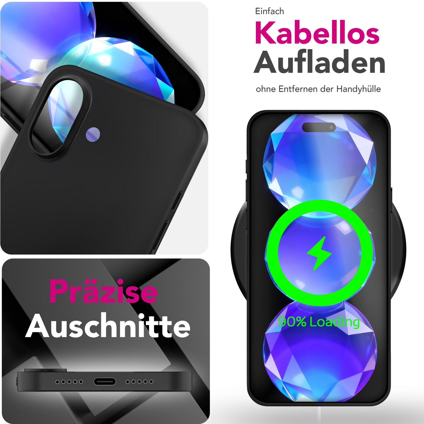 NALIA Phantom Hülle für iPhone 17 – 0,3 mm Ultra-Slim